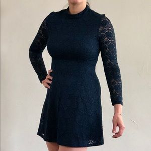 Long Sleeve Lace Dress